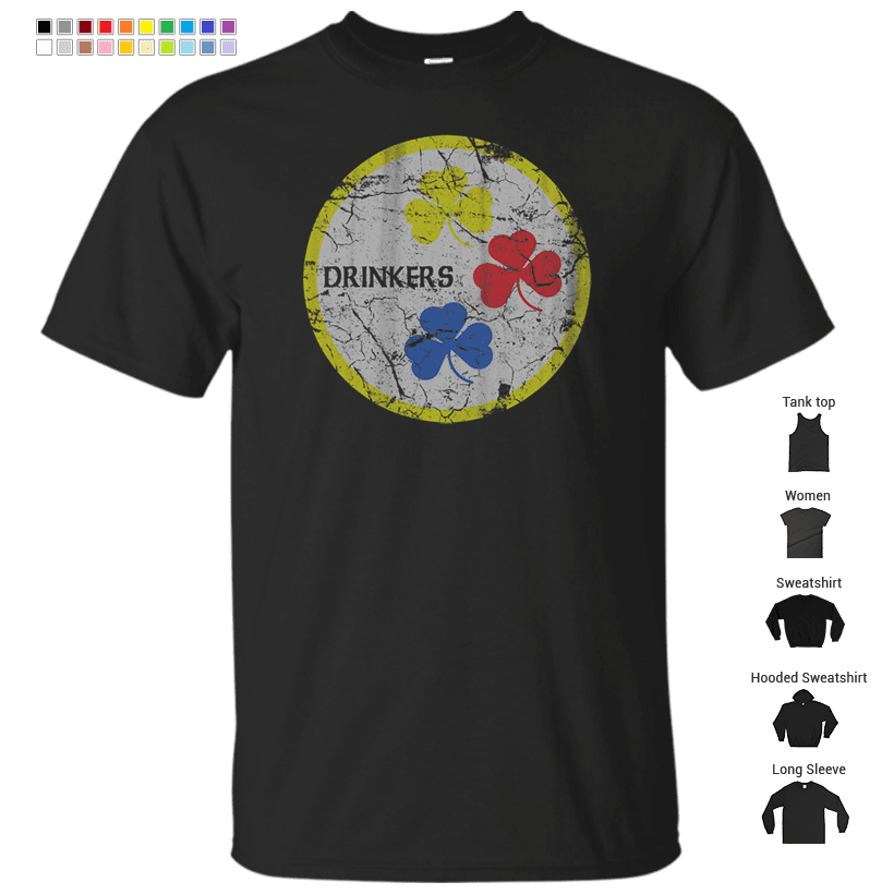 Irish Pittsburgh Drinkers St Patrick's Day T-Shirt