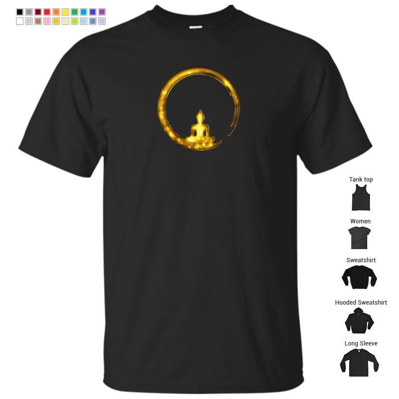 Enso Zen Circle of Enlightenment, Meditation, Buddha, Buddhism, Japan T-Shirt