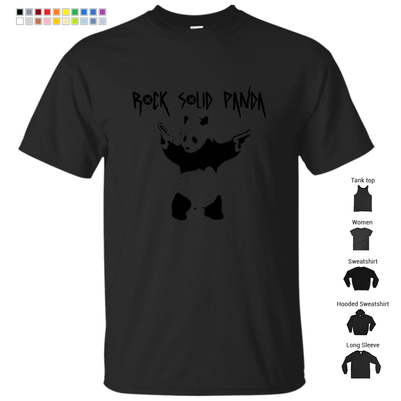 Rock Solid Panda T-Shirt