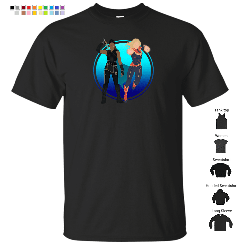 Tessa Thompson and Brie Larson T-Shirt