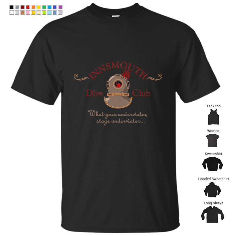 Innsmouth Dive Club Logo T-Shirt